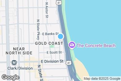 Map image of the property - 1300 N Lake Shore Dr