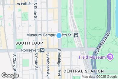 Map image of the property - 1126 S Michigan Ave