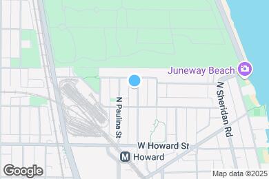 Map image of the property - 7722 N Marshfield Ave