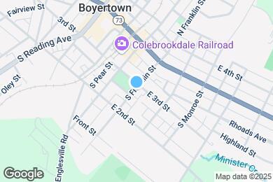 Map image of the property - 104 S Franklin St
