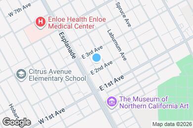 Map image of the property - 184 E 2nd Ave