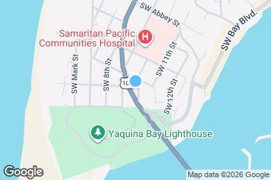 Map image of the property - 1107 SW Coast Hwy