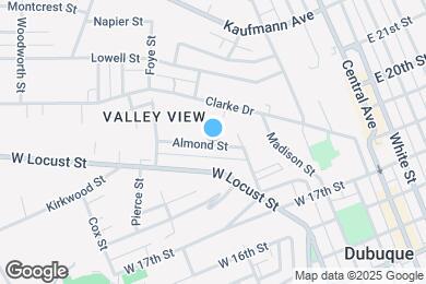 Map image of the property - 489 Almond St