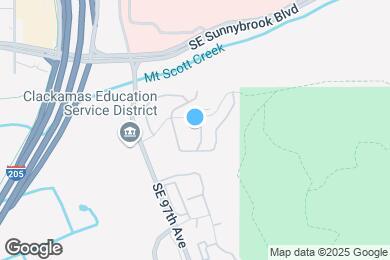 Map image of the property - 9942 SE Talbert St