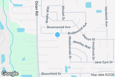 Map image of the property - 10129 Dean Chase Blvd