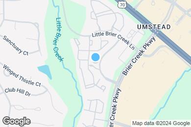 Map image of the property - Bexley at Brier Creek