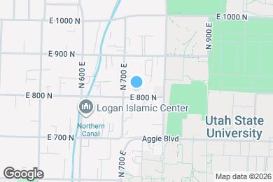 Map image of the property - 727 E 800 N