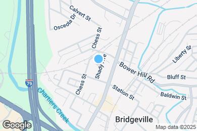 Map image of the property - 436 Shady Ave