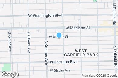 Map image of the property - 4319 W Monroe St