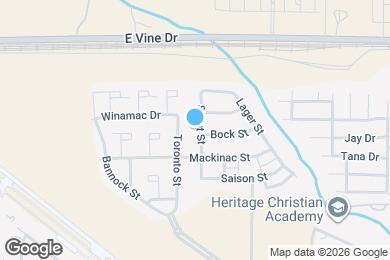 Map image of the property - 433 Stout St