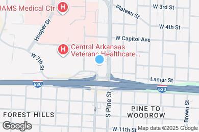 Map image of the property - 619 S Cedar St