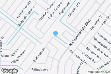 Map image of the property - 2166 Boca Chica Ave