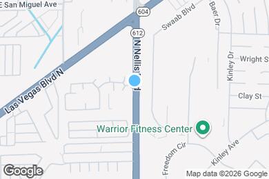 Map image of the property - 3903 N Nellis Blvd