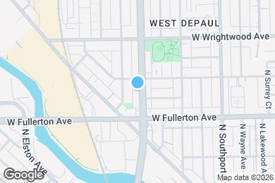 Map image of the property - 2440 N Ashland Ave