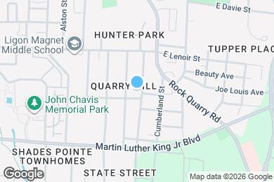 Map image of the property - 644 Coleman St