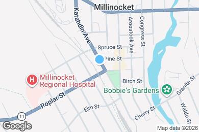 Map image of the property - 124 Katahdin Ave