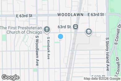 Map image of the property - 6439 S Kenwood Ave