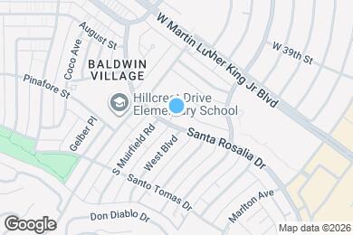 Map image of the property - Acclaim at Baldwin Village