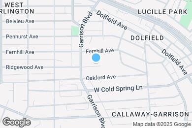 Map image of the property - 3914 Ridgewood Ave