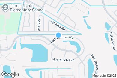 Map image of the property - 8344 Fort Thomas Wy