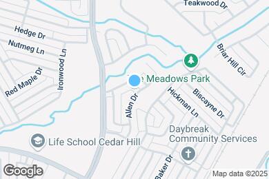 Map image of the property - 1535 Allen Dr