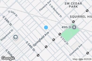 Map image of the property - 1151 S 52nd St