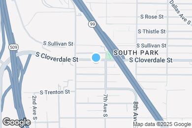 Map image of the property - 539 S Cloverdale St