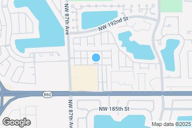 Map image of the property - 8640 NW 188th Ter