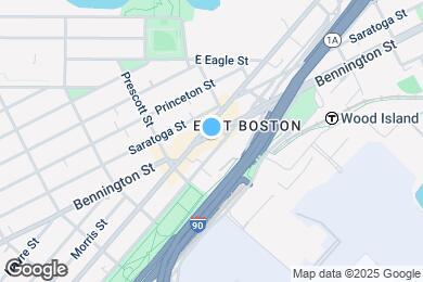 Map image of the property - 319A Bennington St