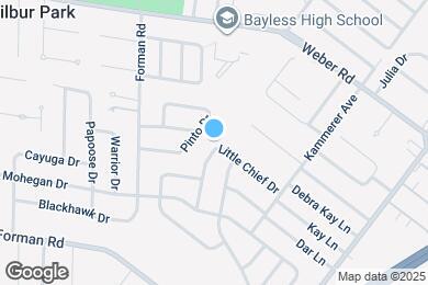 Map image of the property - 9001 Kickapoo Dr