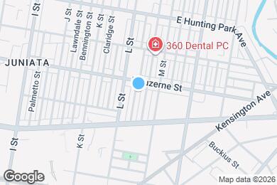 Map image of the property - 3943 Dungan St