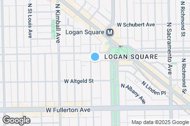 Map image of the property - 2539 N Sawyer Ave