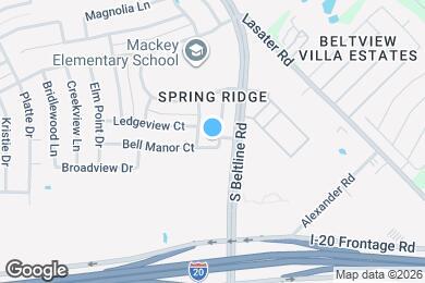 Map image of the property - 4633 Timbercrest Way
