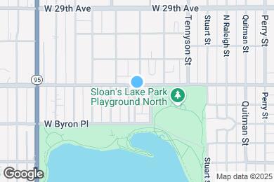 Map image of the property - 4632 W 26th Ave