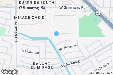 Map image of the property - 14924 N 125th Ln