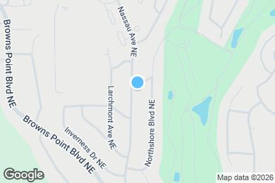 Map image of the property - 3827 Nassau Ave NE