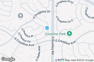 Map image of the property - 16787 E Prentice Cir