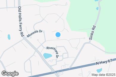 Map image of the property - 4231 River Oaks Dr