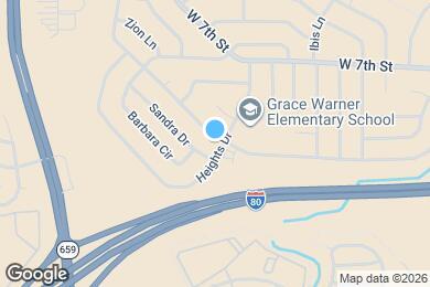 Map image of the property - 3201 Everett Dr