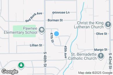 Map image of the property - 7504 S 46th Ave