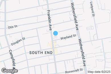 Map image of the property - 416 Franklin Ave