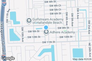 Map image of the property - 809 SW 8th Ave