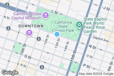 Map image of the property - Park Place Apartments for those 62 yrs +