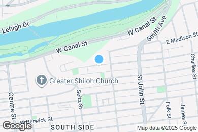 Map image of the property - 332 W St Joseph St