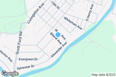 Map image of the property - 355 Blaine Ave