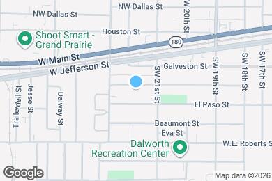 Map image of the property - 2129 San Antonio St