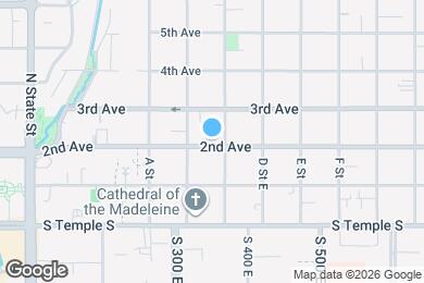 Map image of the property - 279 E 2nd Ave