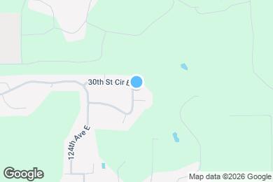 Map image of the property - 12544 30th St Cir E