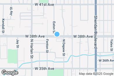 Map image of the property - 5690 W 38th Ave