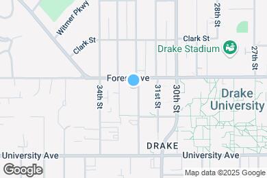Map image of the property - 1334 32nd St